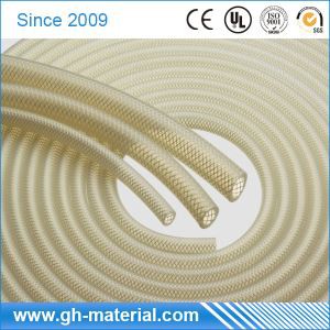 Малък размер сплетен влакно силиконов маркуч